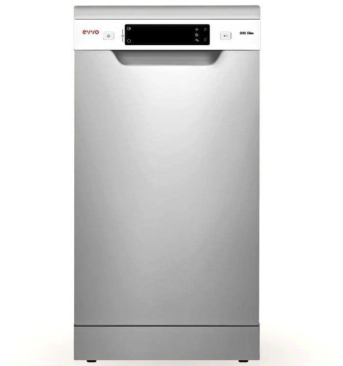 Máquina de Lavar Loiça CECOTEC EVVO D3XSLIM (10 talheres - 85 cm - 45 cm - Inox)