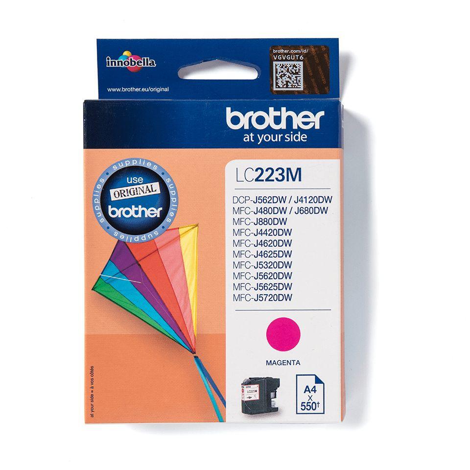 Tinteiro BROTHER LC223M (550 páginas - Magenta), miniatura 2