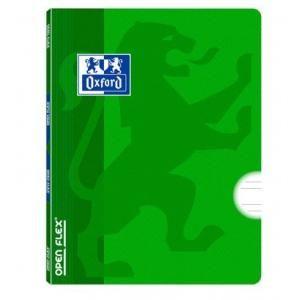 Caderno Agrafado OXFORD School Classic Openflex A4 (Plástico resistente - Verde) — miniatura 2