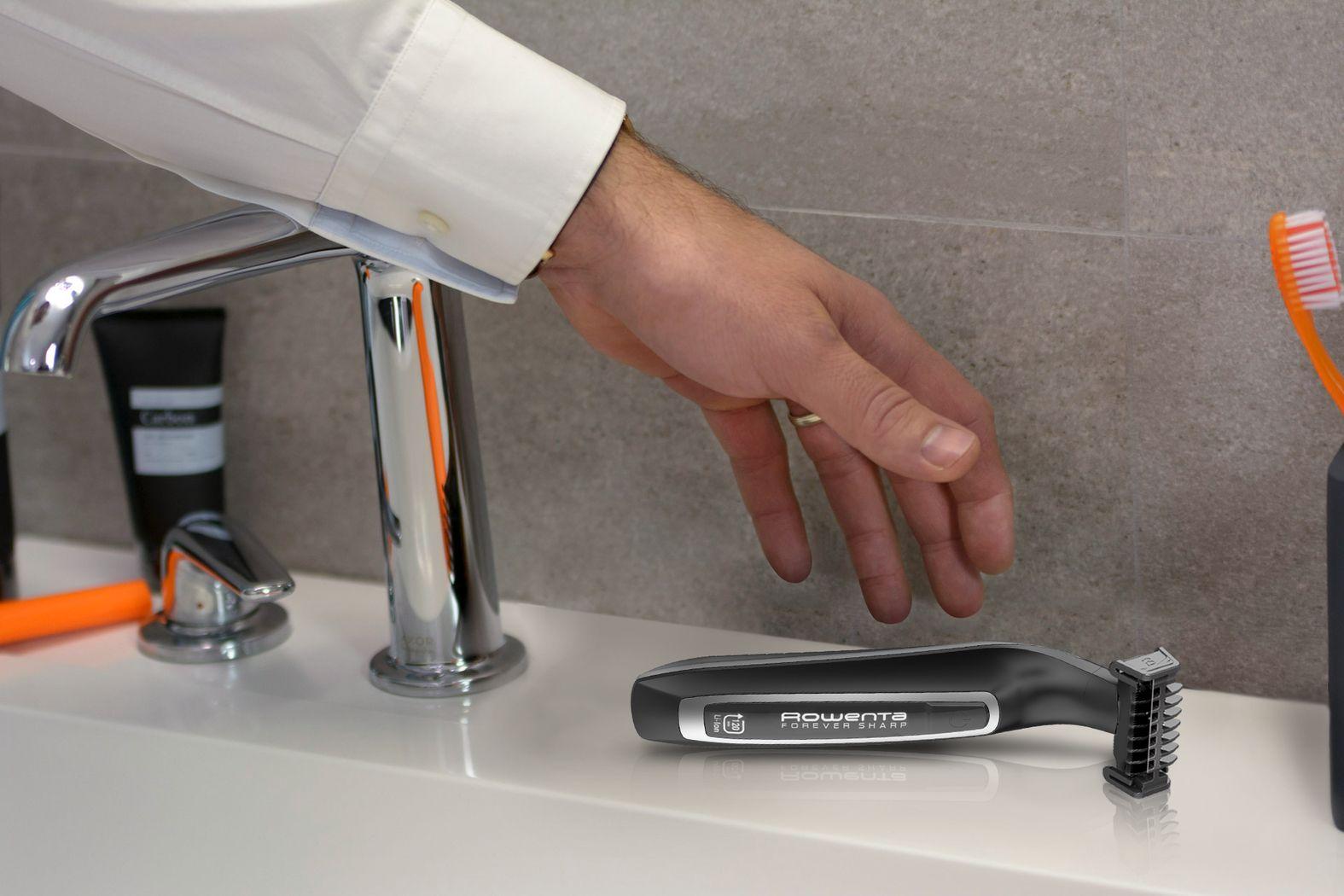Aparador de Barba ROWENTA Forever Sharp TN6000F4 (Aço inoxidável - Preto/Prateado) — miniatura 4