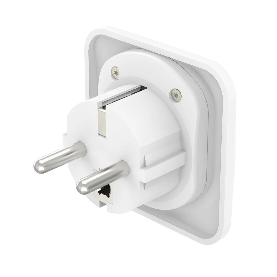 Adaptador de Tomada de Viagem HAMA 00223462 (Branco), miniatura 3