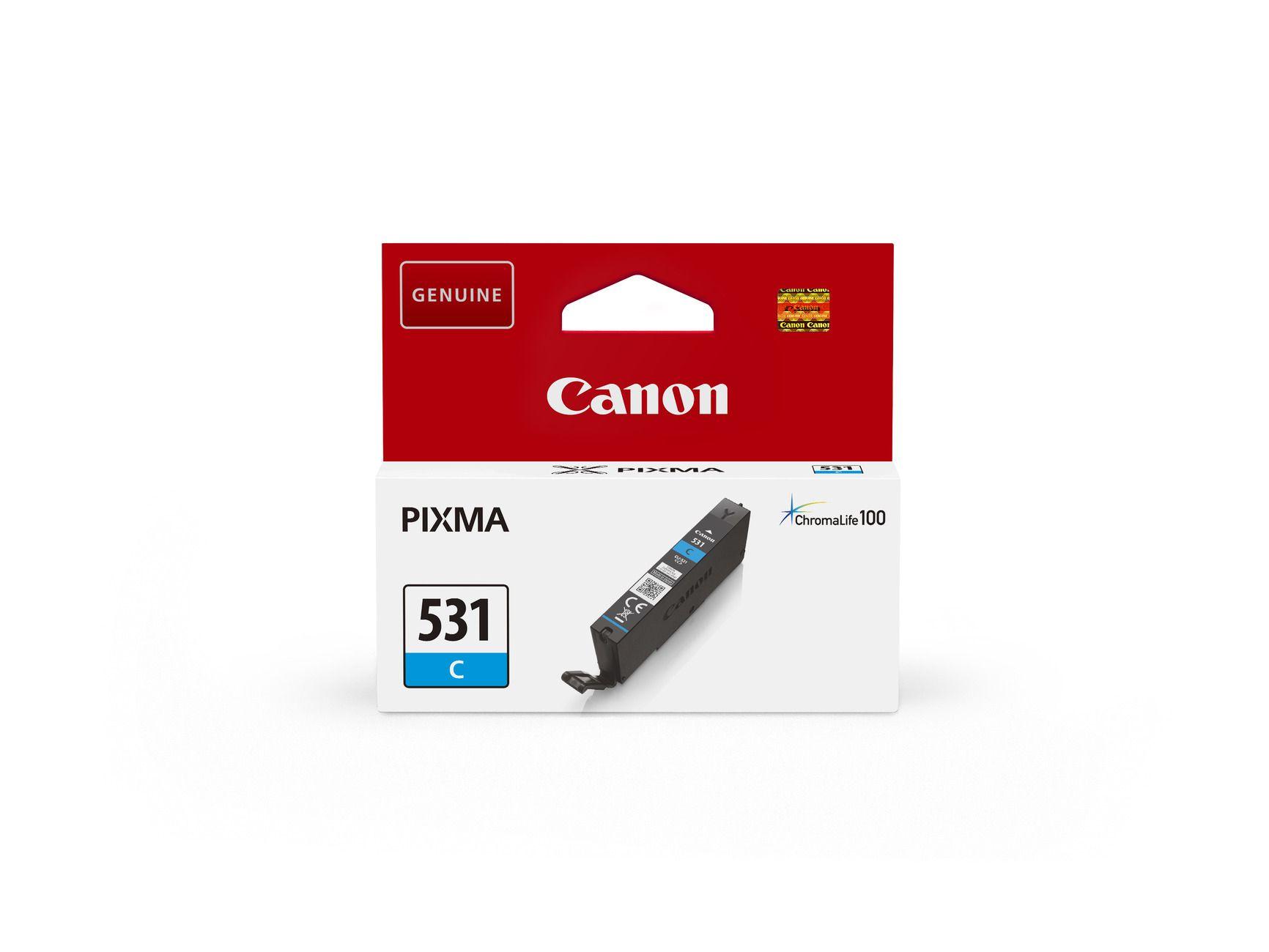 Tinteiro CANON CLI-531C (515 páginas - Ciano) — miniatura 2