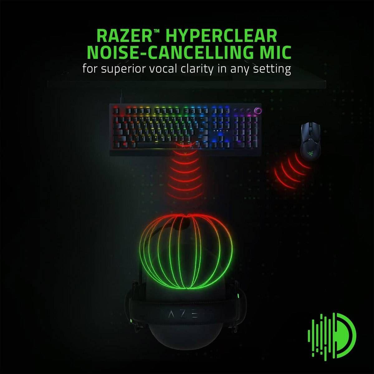 Headset Gaming RAZER BlackShark V2 X USB (Binaural - Com fios - Circum-aural - Preto), miniatura 3