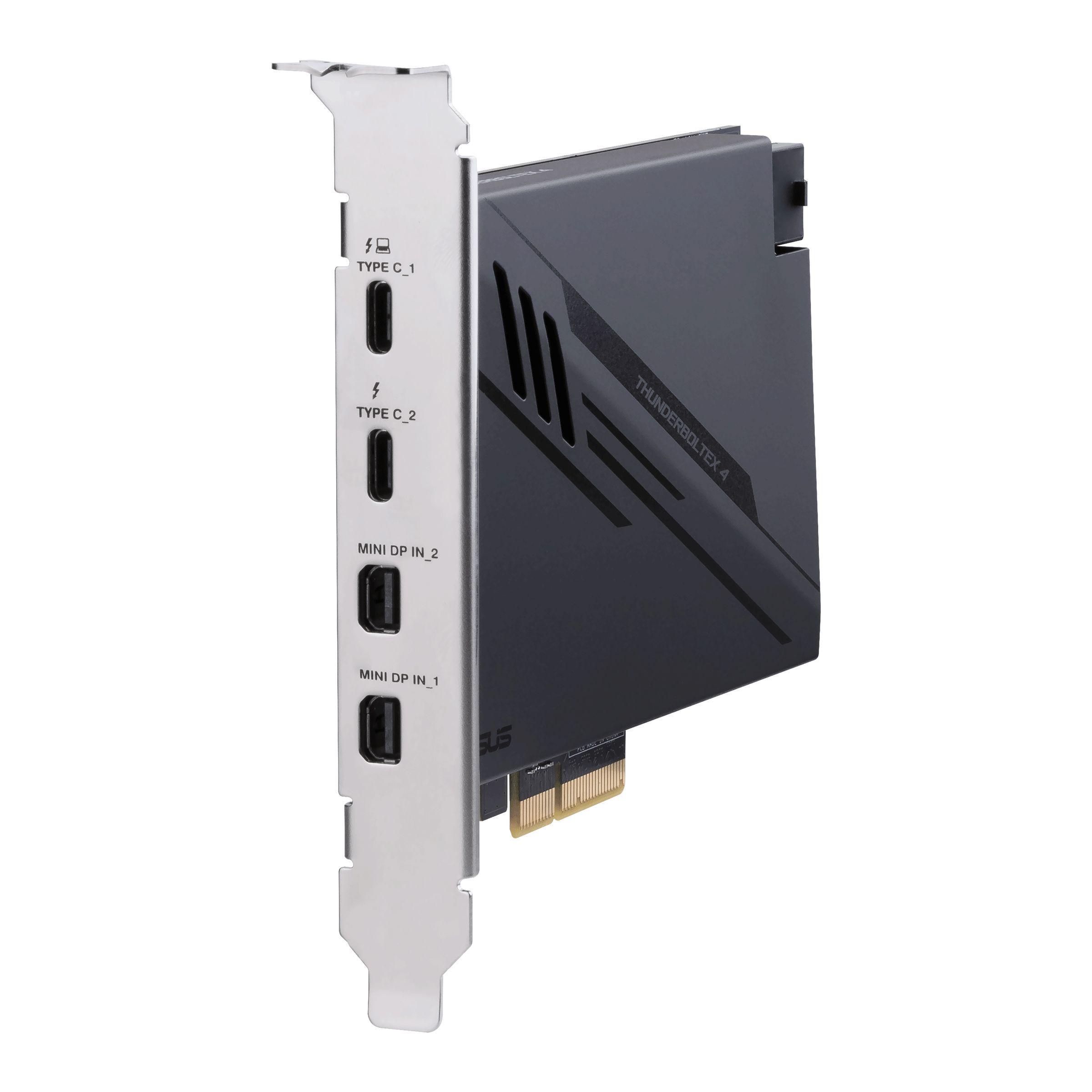 Placa de Expansão ASUS ThunderboltEX 4 (ASUS Intel 500 - Intel Thunderbolt 4 JHL8540 - Preto) — miniatura 3
