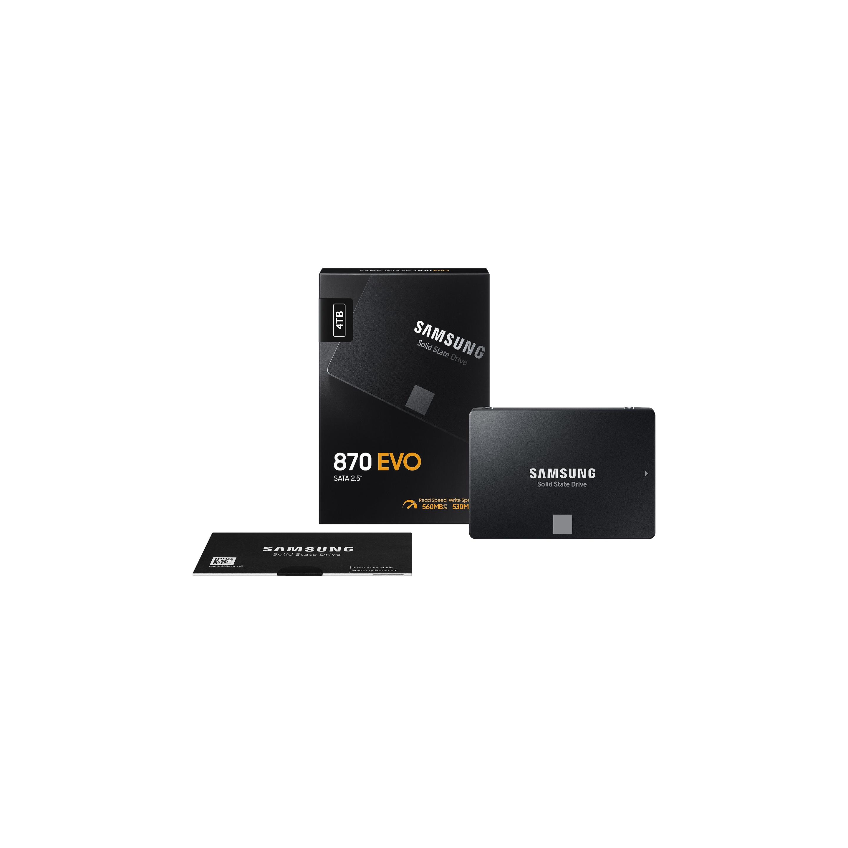 Disco SSD Interno SAMSUNG 870 EVO (4 TB - 2.5" - Serial ATA III - Preto) — miniatura 6