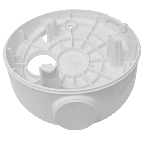 Caixa de Ligações HIKVISION DS-1281ZJ-DM27 (Para Câmara Dome - Teto Inclinado - Branco)