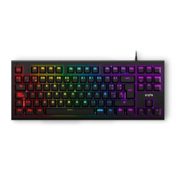 Teclado Gaming ENERGY SISTEM ESG K6 Mechanik (Espanhol - Cherry MX Blue - Mini - Preto), miniatura 2