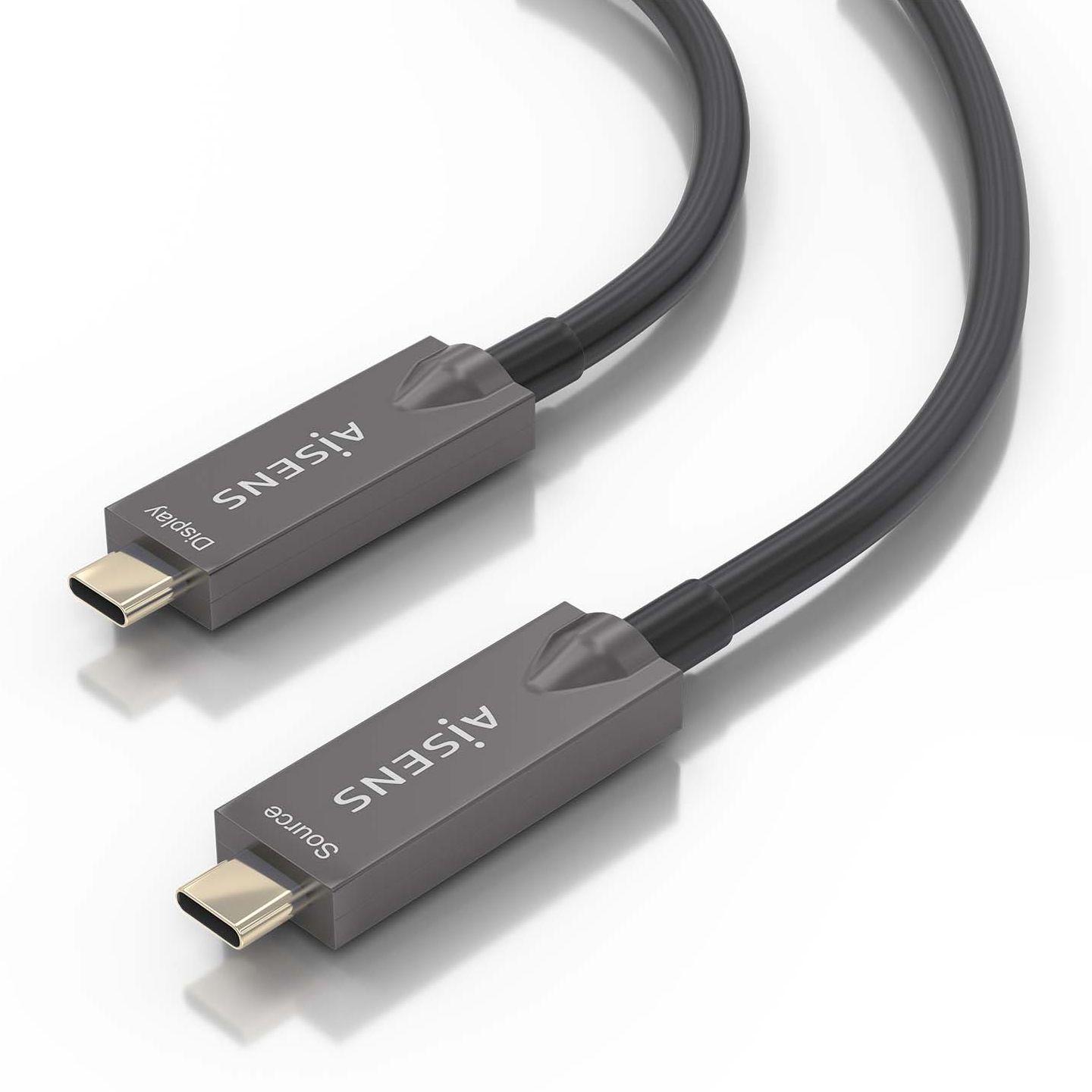 Cabo USB-C AISENS A157-0882 (10 m - USB C - Preto) — miniatura 3