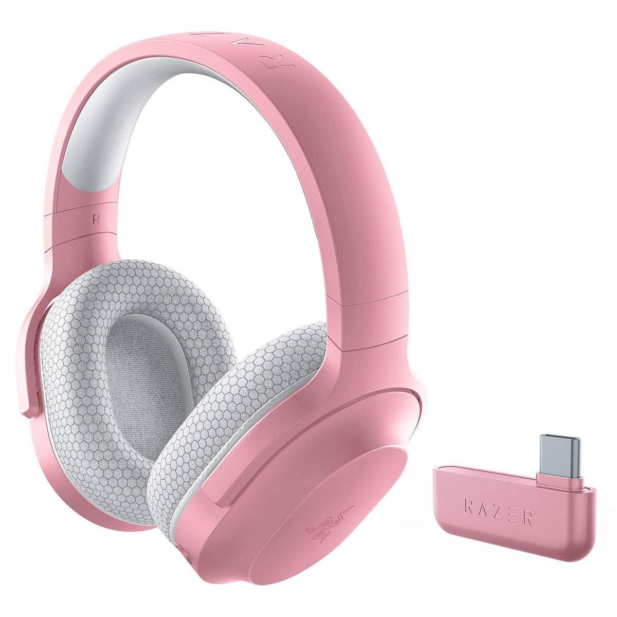 Headset Gaming RAZER Barracuda X (Binaural - Com fios e sem fios - Circum-aural - Rosa) — miniatura 2