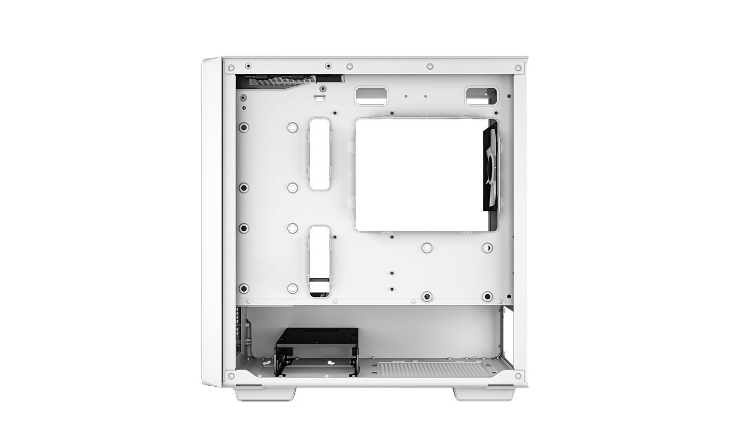 Caixa de Computador DEEPCOOL CC360 WH ARGB (Micro ATX, Mini-ITX - ATX, PS2 - Mini Tower - Branco) — miniatura 7