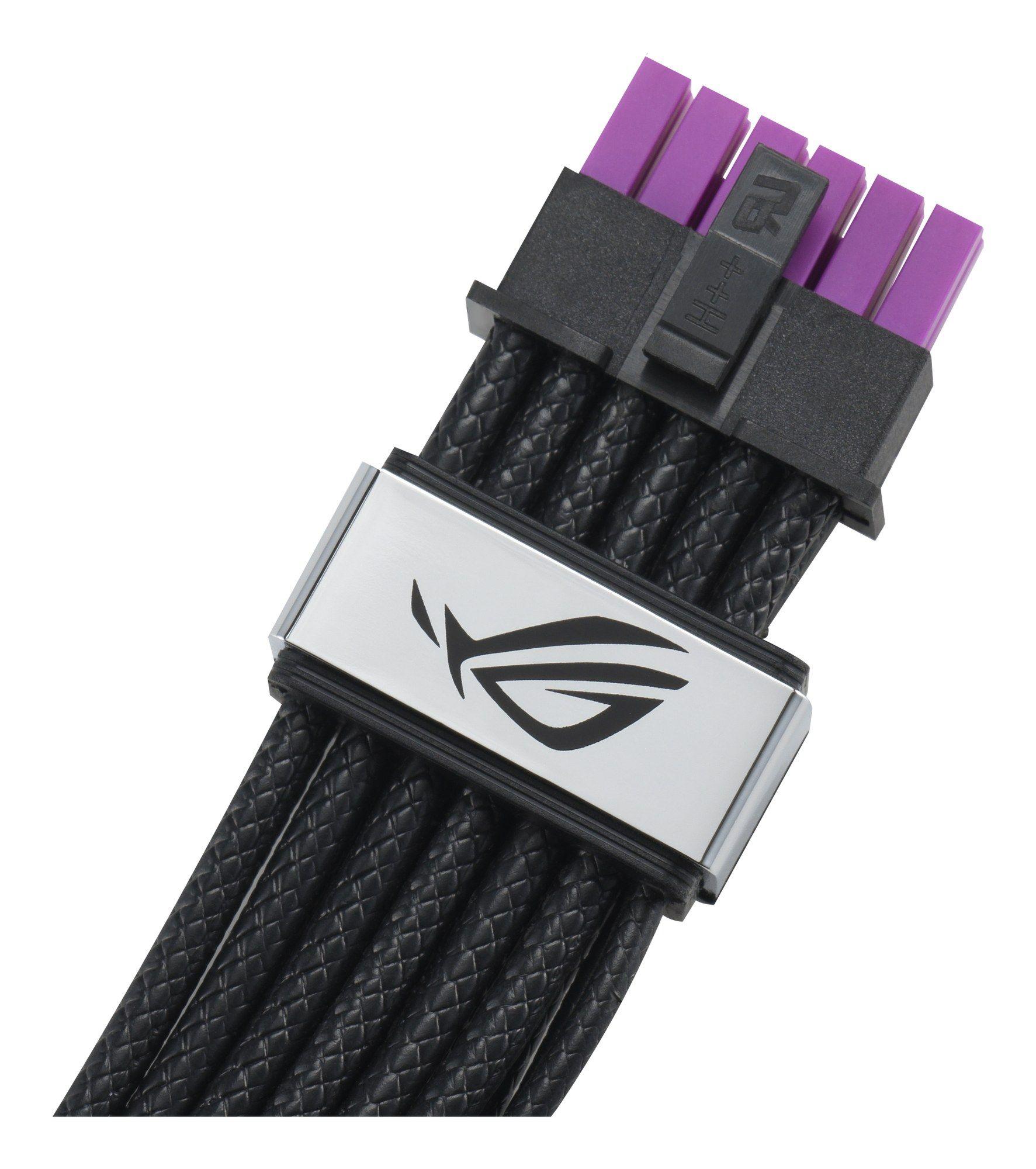 Cabo de Alimentação Interno ASUS ROG-EQUALIZER (PCI-E 16 pinos - 0,75 m - Preto) — miniatura 2