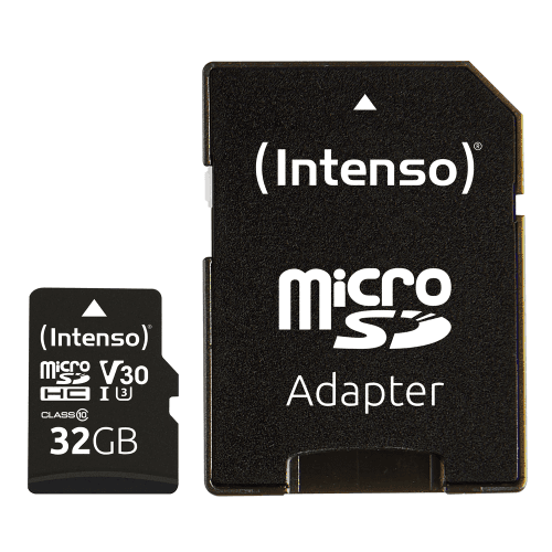 Cartão de Memória INTENSO Professional 32GB (32GB - Classe 10)