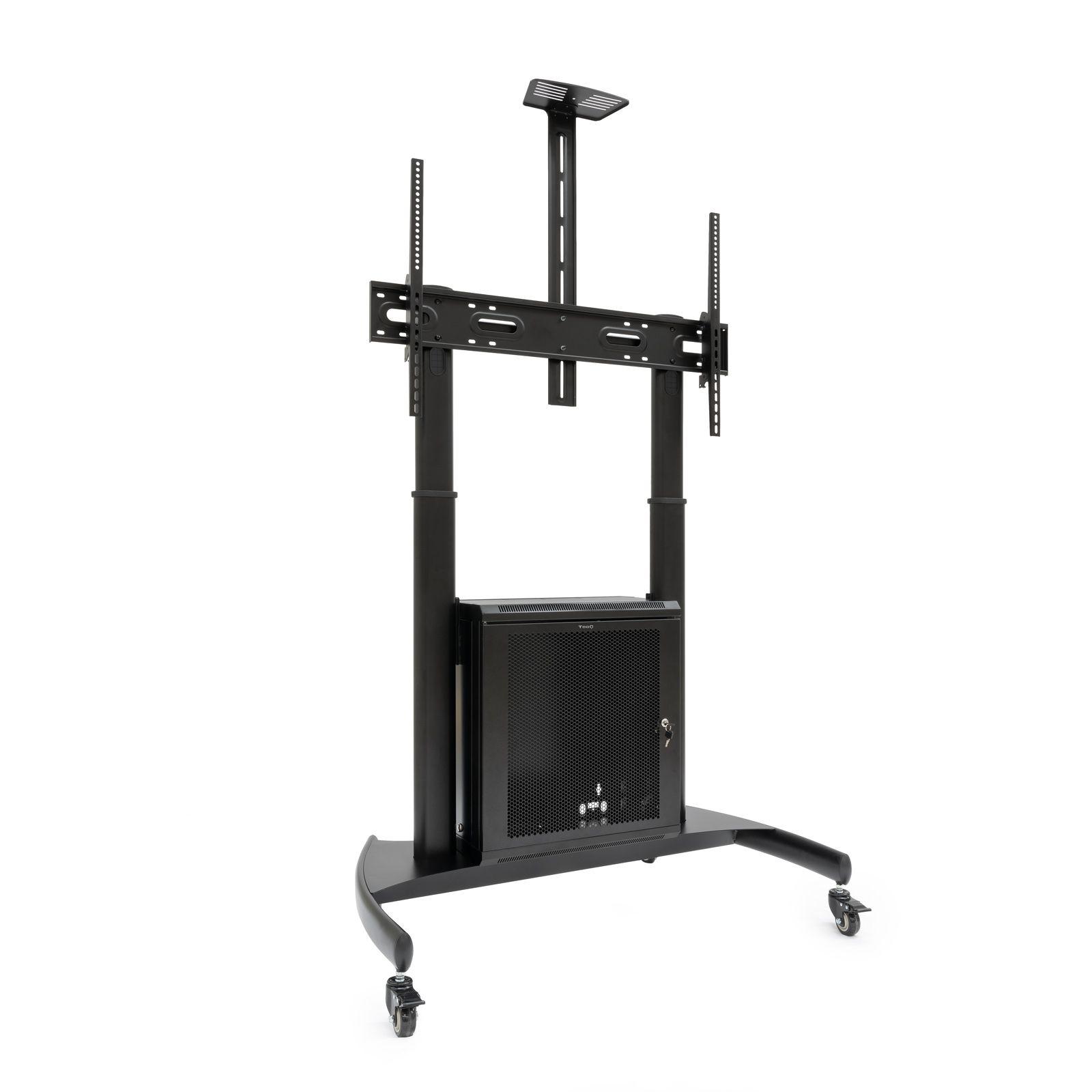 Suporte de Chão para TV TOOQ Narnia FS20500M-B (60-100" - 100 kg - Preto)