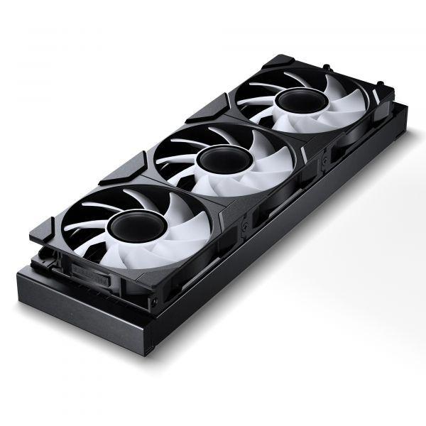 Sistema de Refrigeração Líquida AIO para CPU PHANTEKS Glacier One 360M25G2 (2200 RPM - RGB - Linq6 - Preto) — miniatura 4