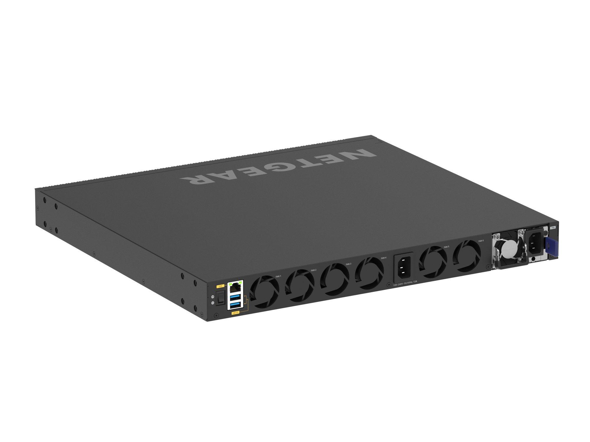 Switch Gerido NETGEAR VSM4320C-100NES (256 MB - 1600 Gbit/s - L3 - Preto) — miniatura 3