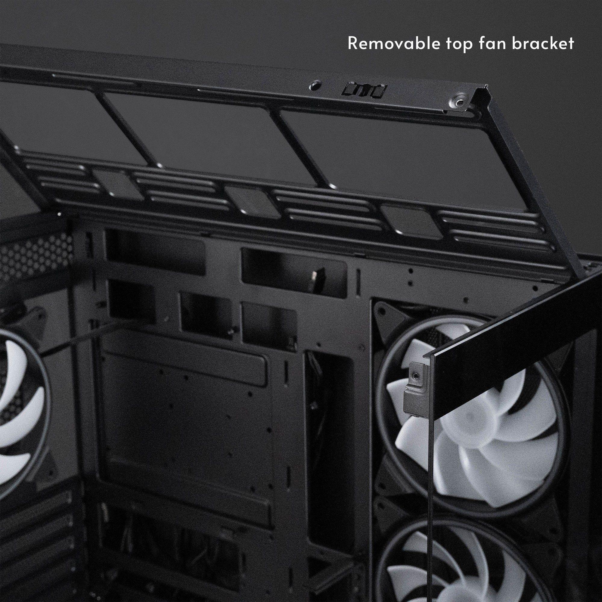 Caixa de Computador CHIEFTEC VISTA Max GX-30B-OP (ATX, Mini-ITX, Micro ATX - Midi Tower - 17,8 cm - Preto) — miniatura 13