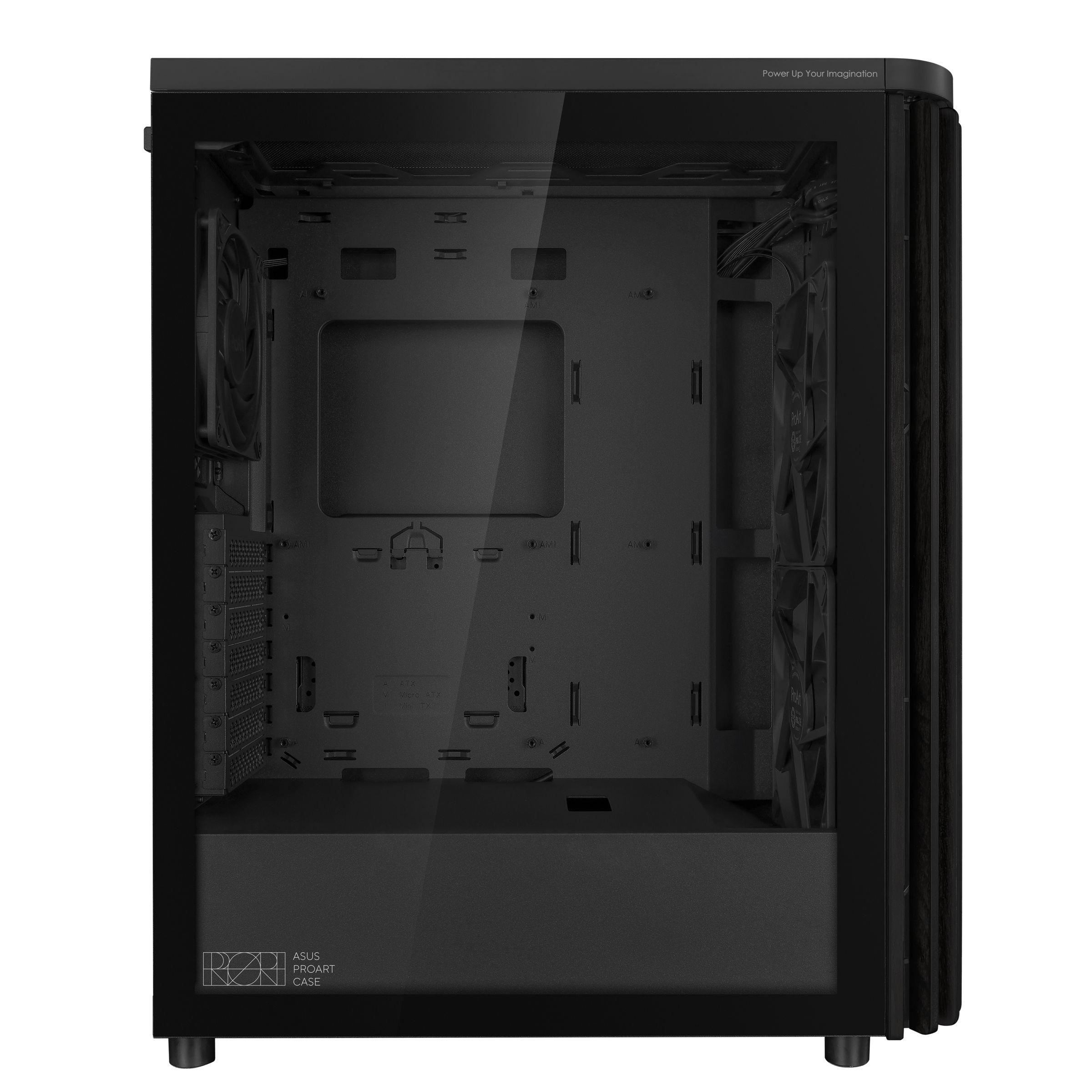 Caixa PC ASUS ProArt PA401 Wood Edition (Torre - Metal - 16 cm - Preto) — miniatura 9