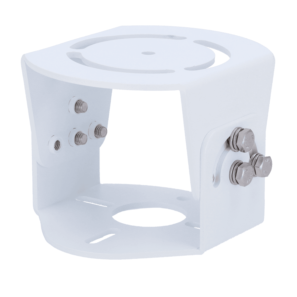 Suporte de Poste para Câmaras Panorâmicas UNIVIEW UV-TR-UV06-C-IN (Exterior - Liga de Alumínio - Branco)