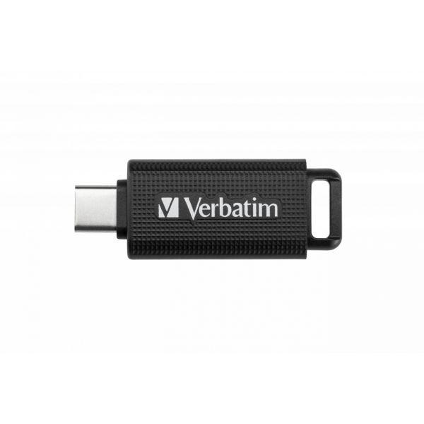 Pen USB VERBATIM Store 'n' Go 49457 (USB Type-C - 3.2 Gen 1 - Deslizante - Preto) — miniatura 2