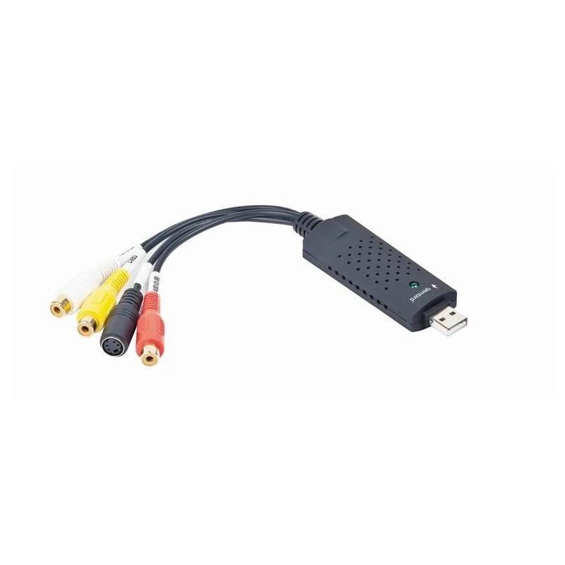 Adaptador de Captura de Vídeo GEMBIRD UVG-002 (720 x 576 píxeis - RCA, S-Video, USB)