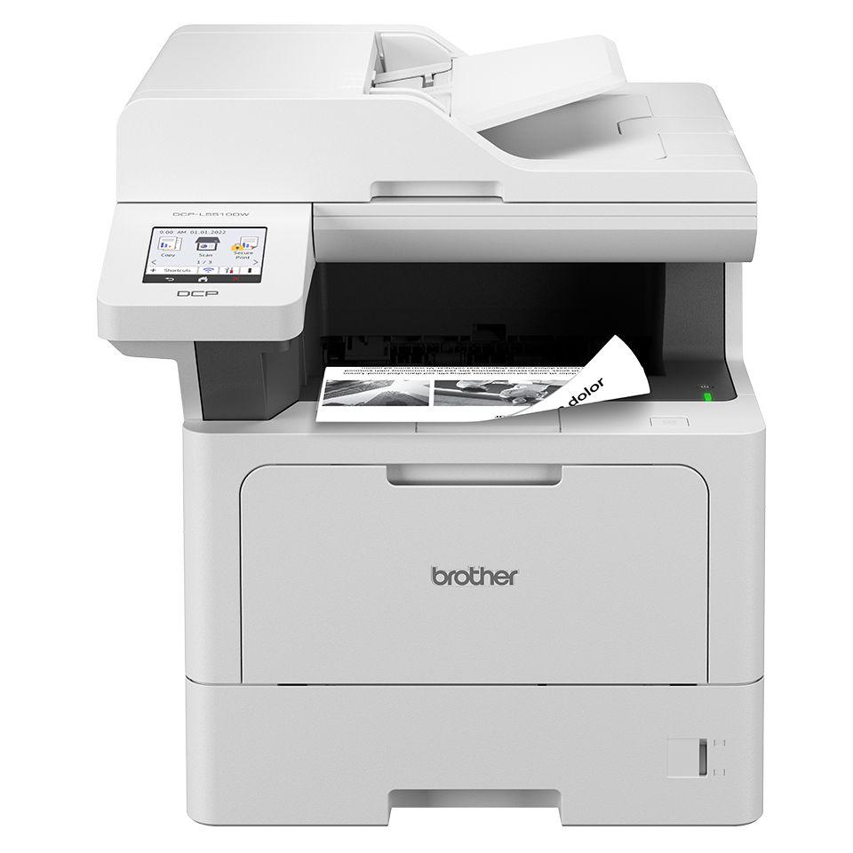 Impressora Multifunções BROTHER MFC-L5710DN (A4 - Impressão a preto e branco - 1390 folhas - Branco), imagem 1