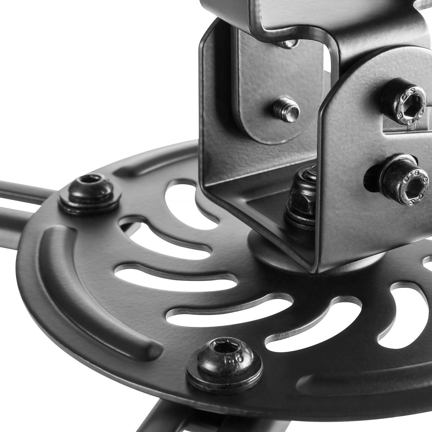 Suporte de Teto para Projetor AISENS CP03TSR-127 (320 x 320 mm - 54 x 54 mm - 13,5 kg - Preto), miniatura 3