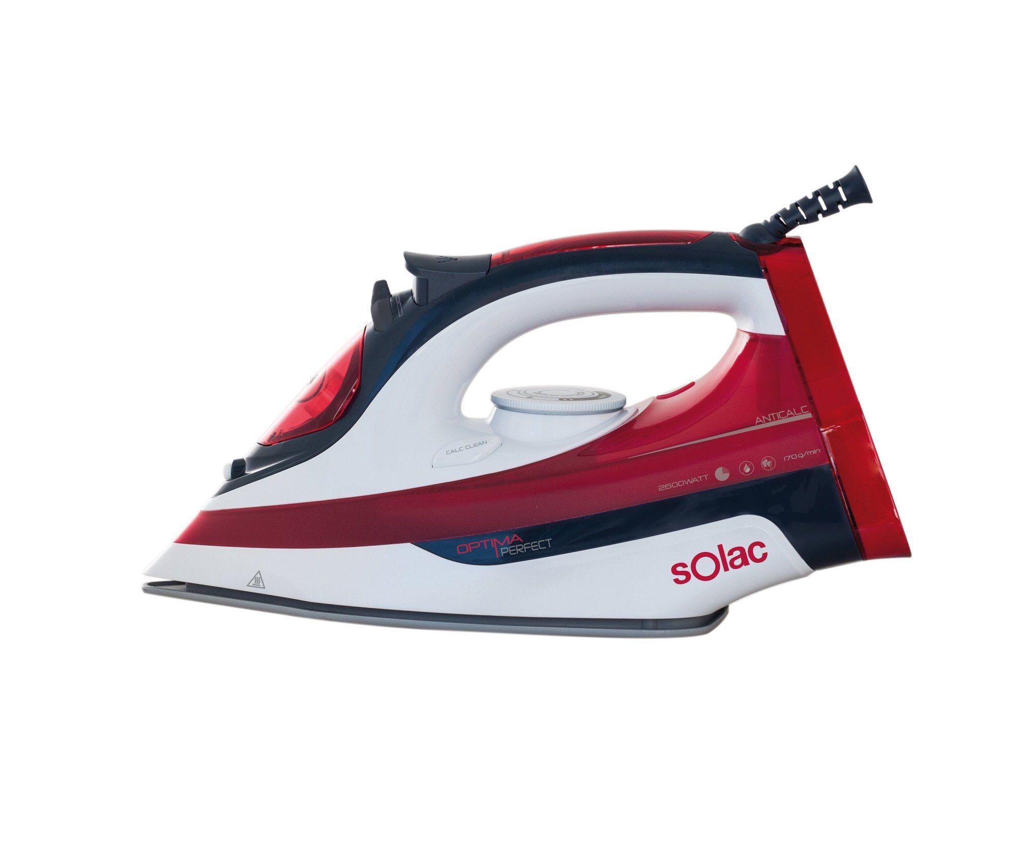 Ferro de Engomar SOLAC PV2014 (2600 W - 0,38 l - Cerâmica - Multicor)