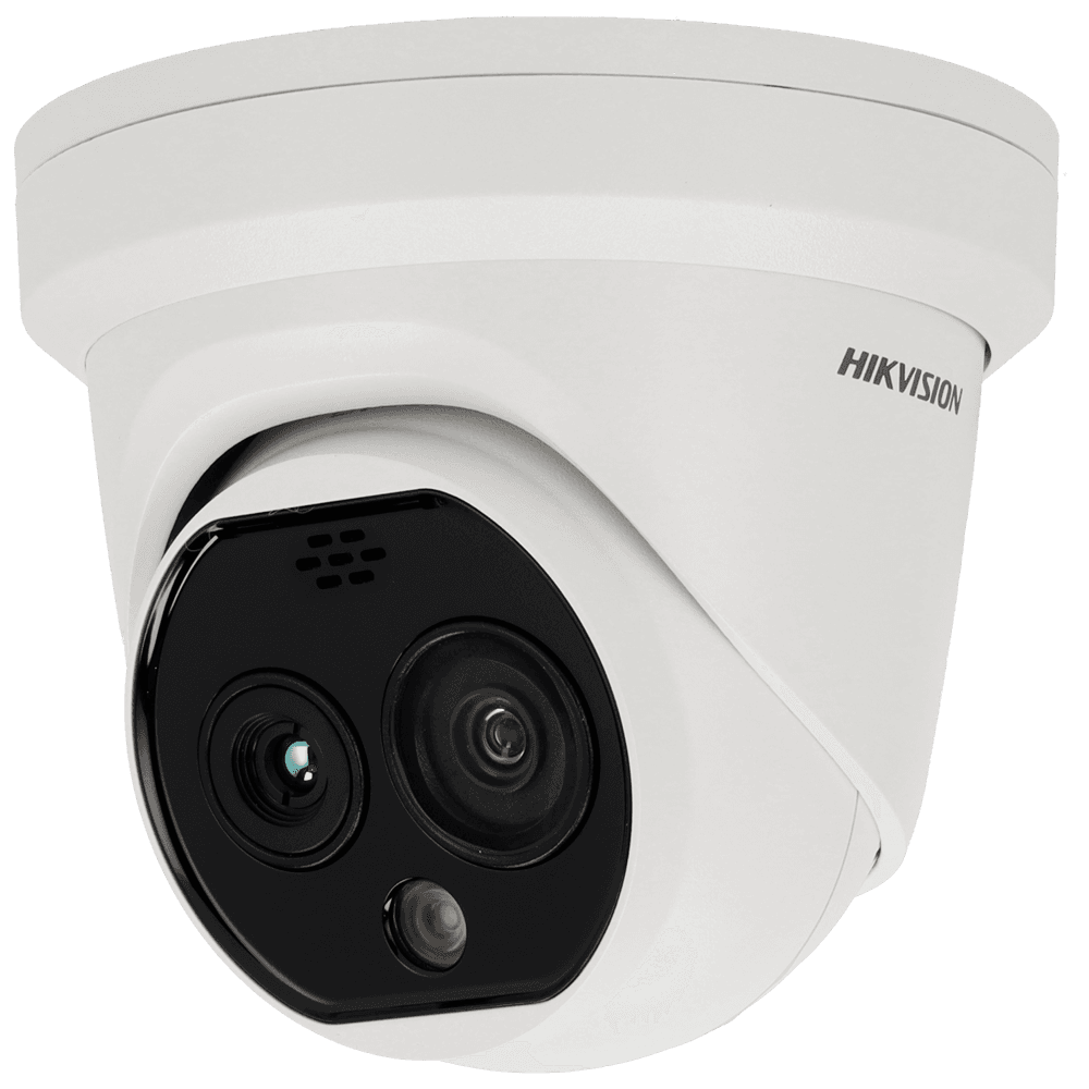 Câmara IP Térmica de Duplo Espectro HIKVISION DS-2TD1228-7/QA (4 MP - PoE - IP67)