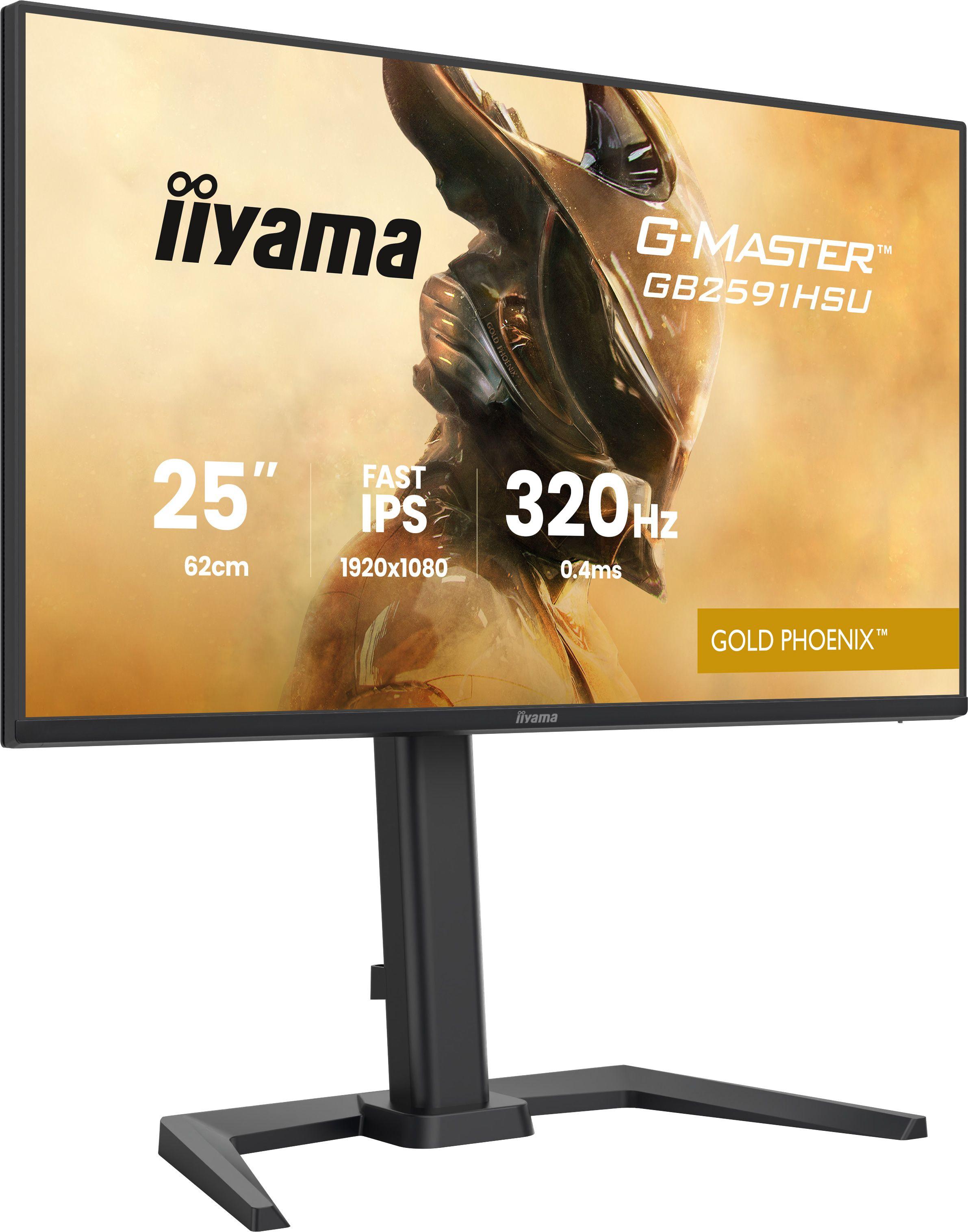 Monitor IIYAMA G-MASTER GB2591HSU-B1 (24,5" - Fast IPS - 320 Hz - Preto) — miniatura 3