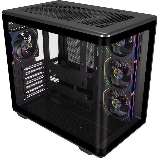 Caixa PC COOLER MASTER Elite 600 (Torre - SPCC, aço, vidro temperado - 16 cm - Preto)