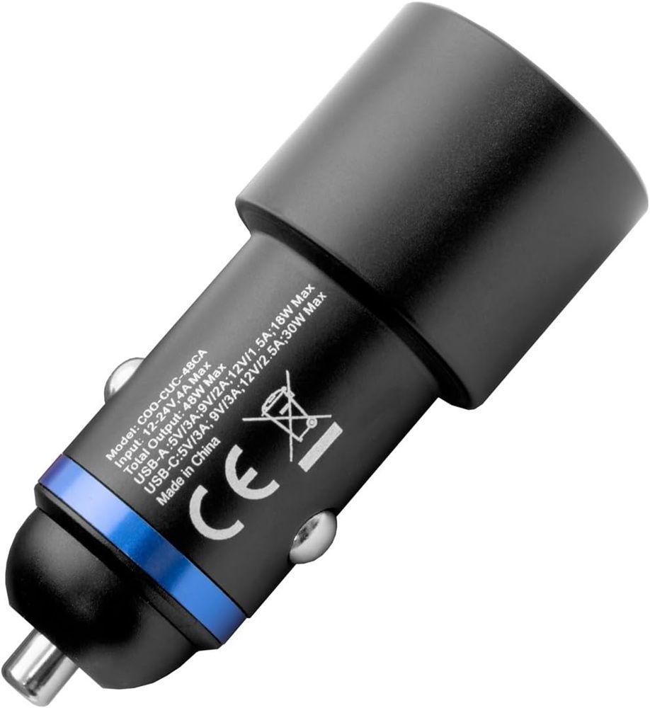 Carregador de Isqueiro COOLBOX COO-CUC-48CA (Universal - Tomada de isqueiro - Preto e Azul) — miniatura 3