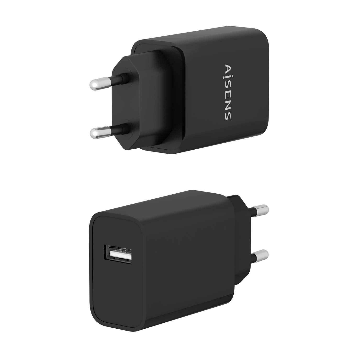 Carregador de Parede AISENS A110-0854 (10,5 W - Preto), miniatura 3