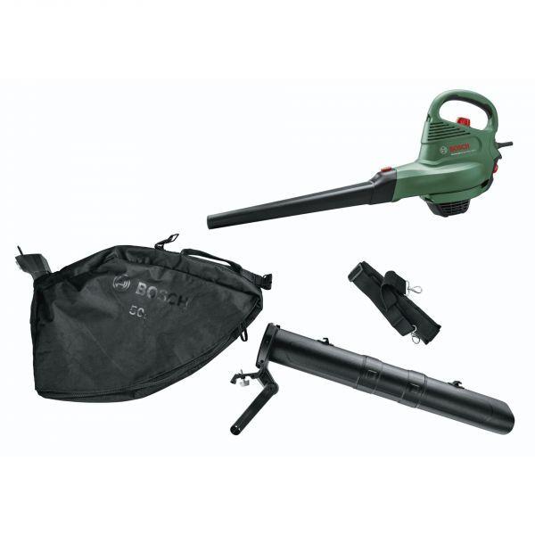 Aspirador, Soprador e Triturador de Jardim BOSCH UniversalGardenTidy 3000 (3000 W - AC - Preto e Verde), miniatura 2