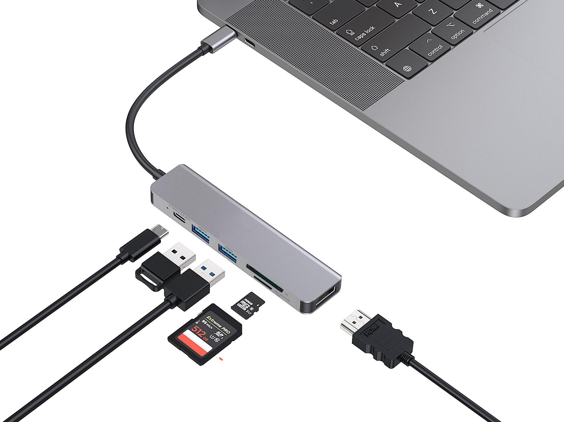 Dock USB-C CONCEPTRONIC DONN02G (0,115 m - Alumínio) — miniatura 5