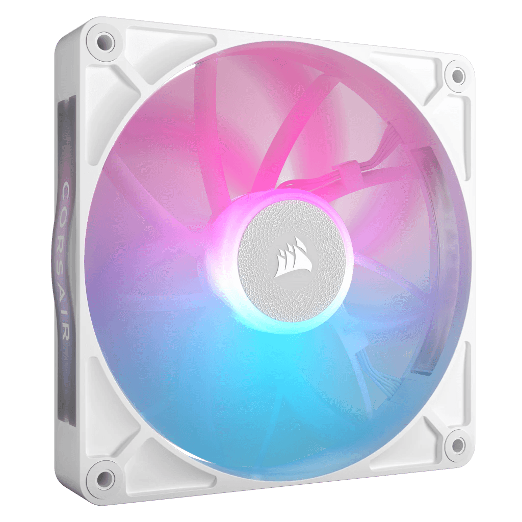 Ventoinha CORSAIR iCUE LINK RX140 RGB PWM (Multicolor - Branco)