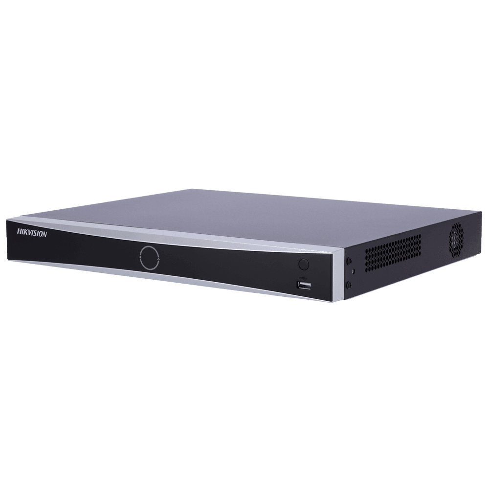 Gravador NVR HIKVISION DS-7616NXI-K2(D) (16 Canais - 4K - PoE - Preto)