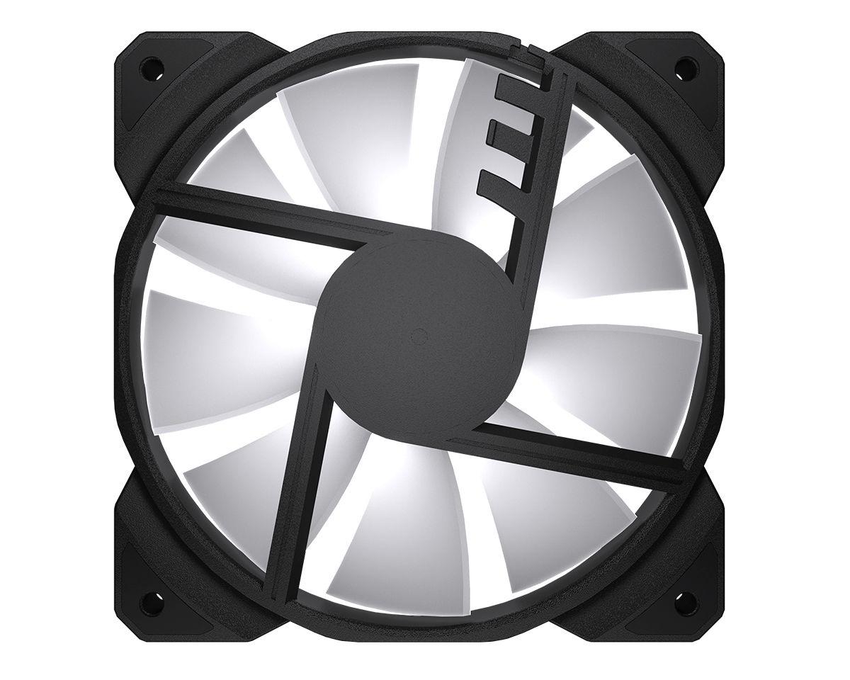Conjunto de Ventoinhas para Caixa COUGAR MHP 120 ARGB (Metal - Preto e Branco), miniatura 6