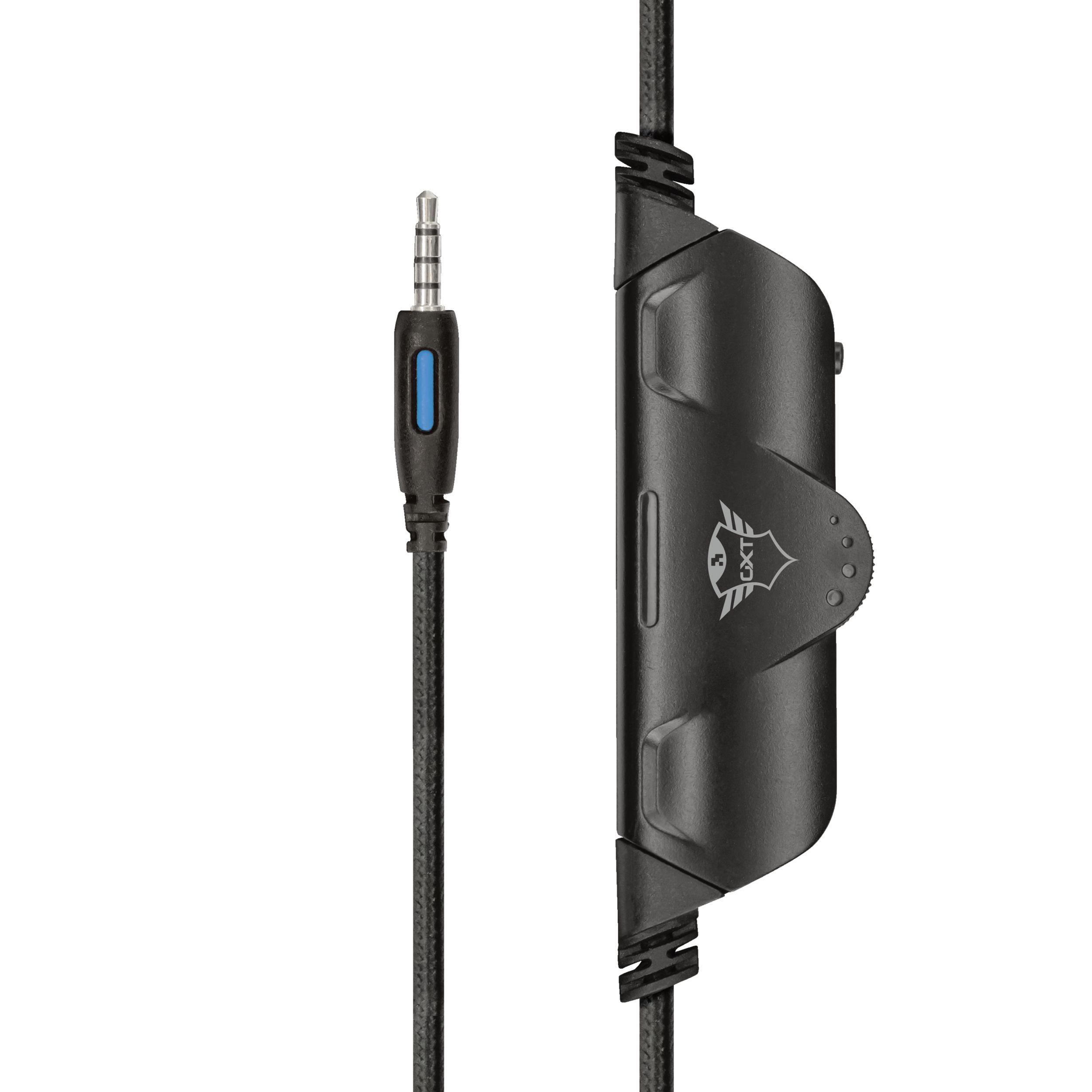 Headset Gaming TRUST GXT 488 Forze PS4 (Binaural - Com fios - Circum-aural - Preto), miniatura 5