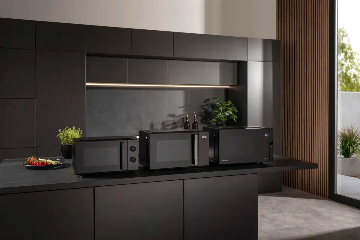 Micro-ondas Independente HISENSE H20MOBP1HI (700 W - 20 l - Rotativo - Preto) — miniatura 9