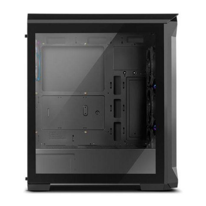 Caixa PC NOX Hummer Quantum (ATX, ITX, micro ATX - Mini Tower - ATX, ITX, Micro-ATX - Preto) — miniatura 3