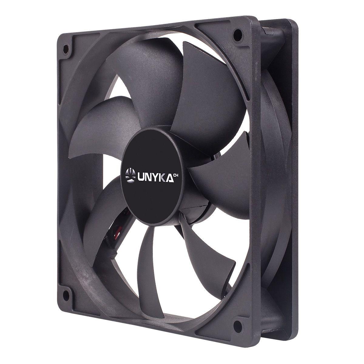 Ventoinha para Caixa de PC UNYKACH 51800 (Não suportado - Preto)
