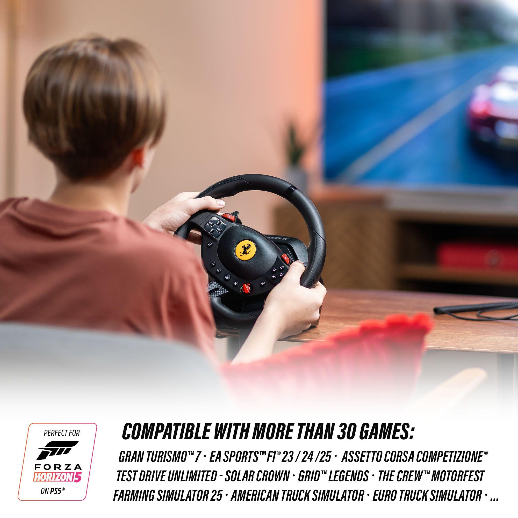 Volante THRUSTMASTER T98-P Ferrari 296 GTB (Com fios - Preto) — miniatura 14