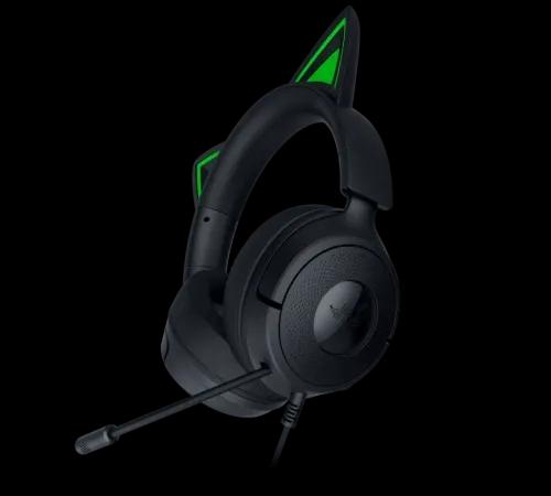 Headset Gaming RAZER Kraken Kitty V3 X (Binaural - Com fios - Circum-aural - Preto)