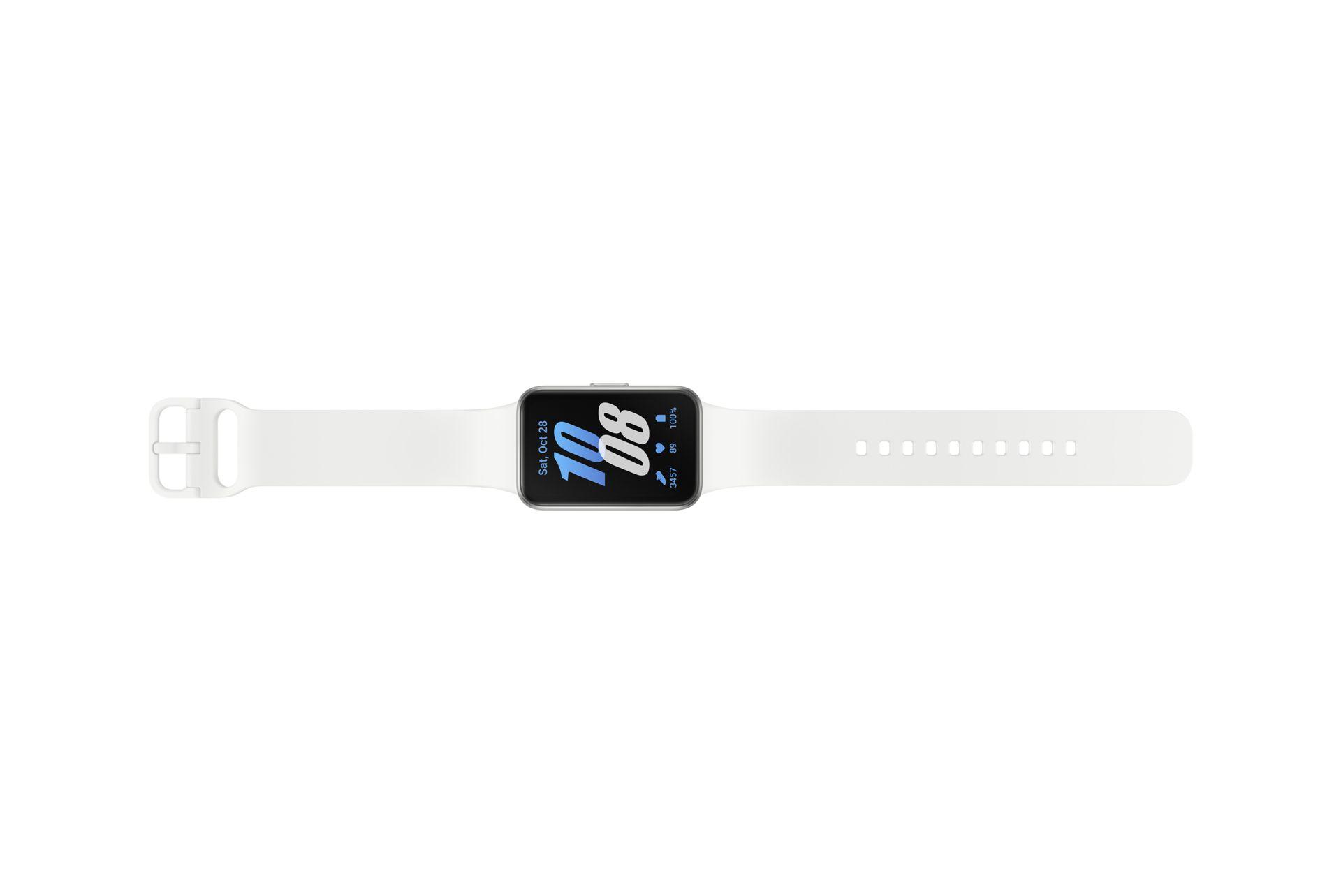 Pulseira de Atividade SAMSUNG Galaxy Fit3 (AMOLED 1,6" - 40 mm - Prateado/Branco), miniatura 5
