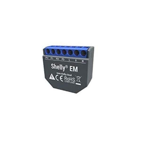 Módulo Medidor de Energia SHELLY EM + 50A (Preto) — miniatura 3