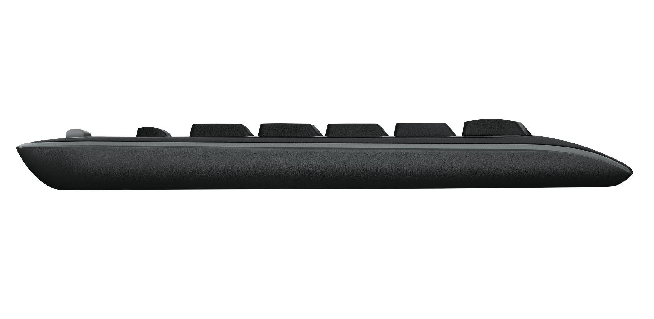 Teclado e Rato LOGITECH MK330 (Estados Unidos - Tamanho completo - USB - Preto) — miniatura 3
