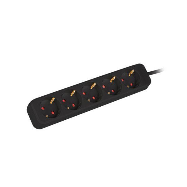 Extensão Elétrica LANBERG PS0-05F-0150-BK (1,5 m - Preto), miniatura 2