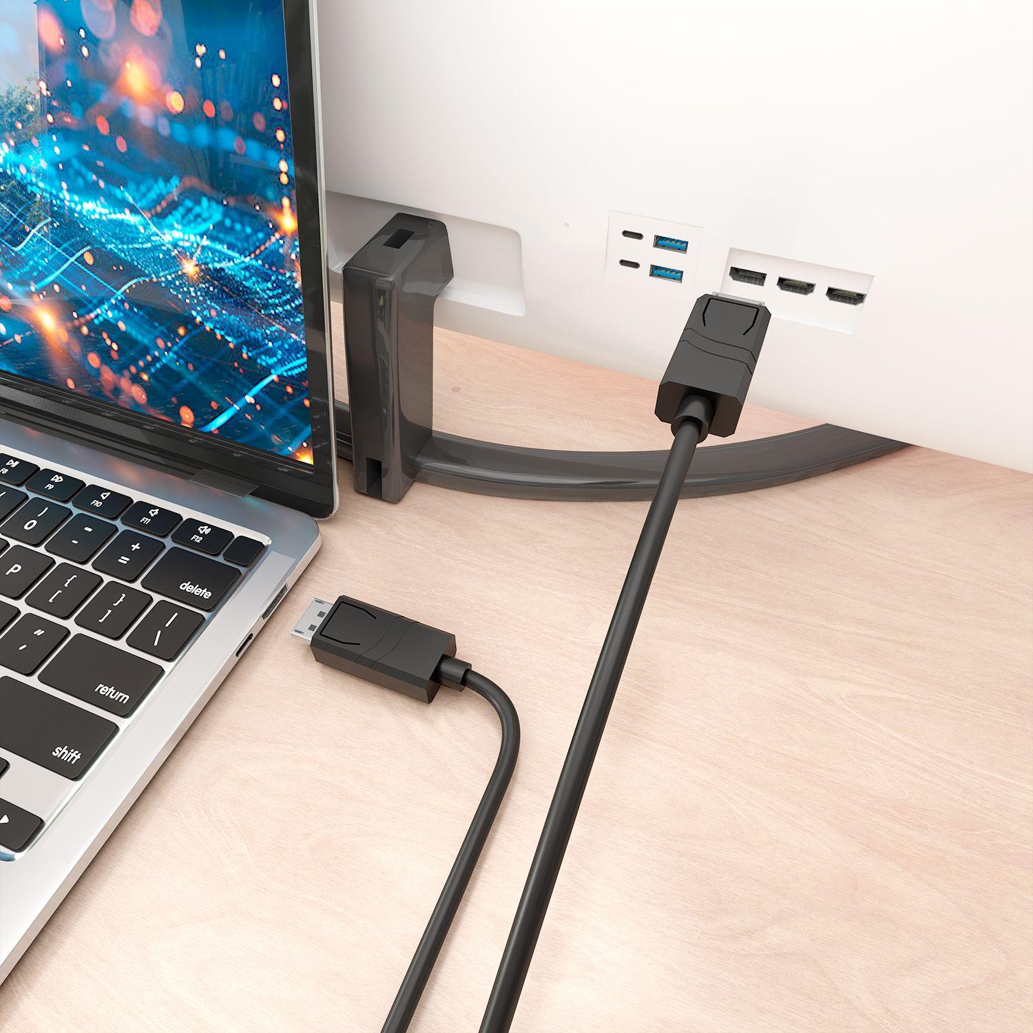 Cabo DisplayPort AISENS A149-1019 (2 m - Preto) — miniatura 4
