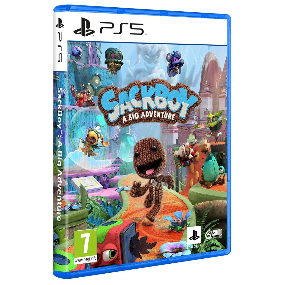 Jogo SONY Sackboy: A Big Adventure PS5 (Edição Padrão - Formato Físico)