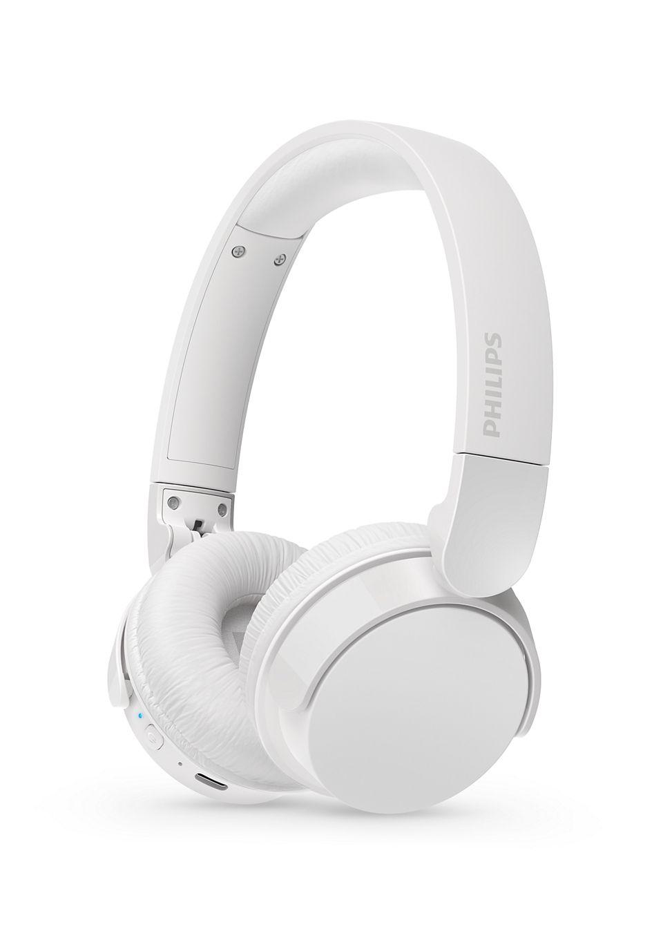 Auscultadores PHILIPS TAH4209WT/00 (Binaural - Sem fios - Supra-aural - Branco)